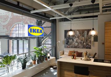 Im Bild ist das Ikea-Planungsstudio in Berlin-Reinickendorf zu sehen.