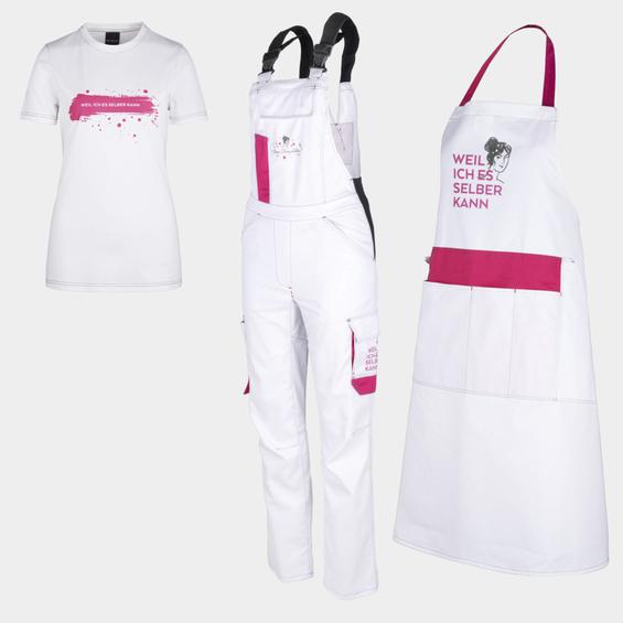 Workwear-Kollektion fr DIYFans: Auch nachhaltig produzierte Arbeitskleidung im MissPompadour-Look bietet das Start-up mittlerweile in seinem Onlineshop an. (Bild: Misspompadour)