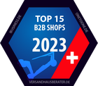 Top 15 B2B-Shops Schweiz 2023
