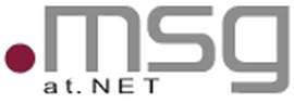 Logo msg at.NET GmbH